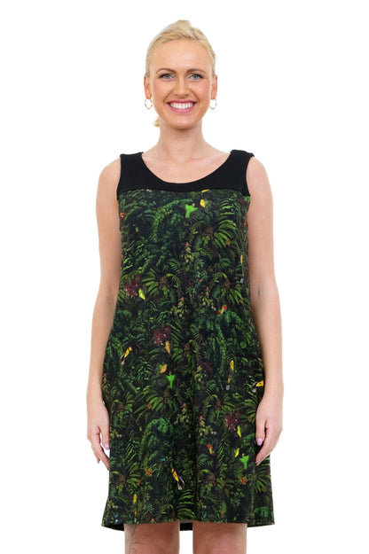 A Kleid Dschungel