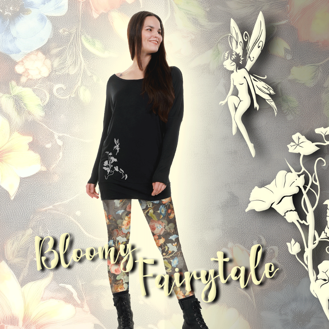 Offre combinaison leggings baroques et robe longue