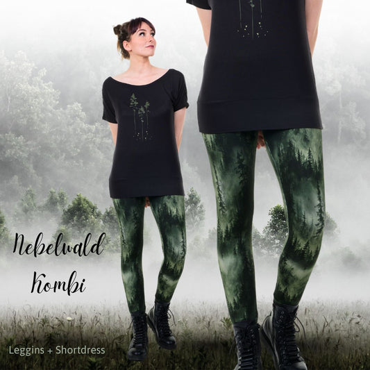 Nebelwald Leggings & Shortdress Kombi Angebot