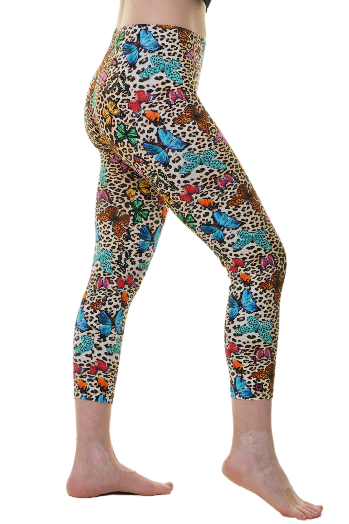 Capri Leggins kitty wings