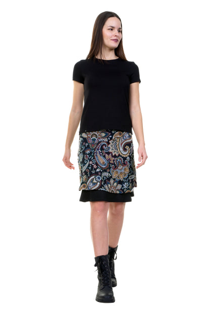 SALE Größe XL Doppelrock paisley