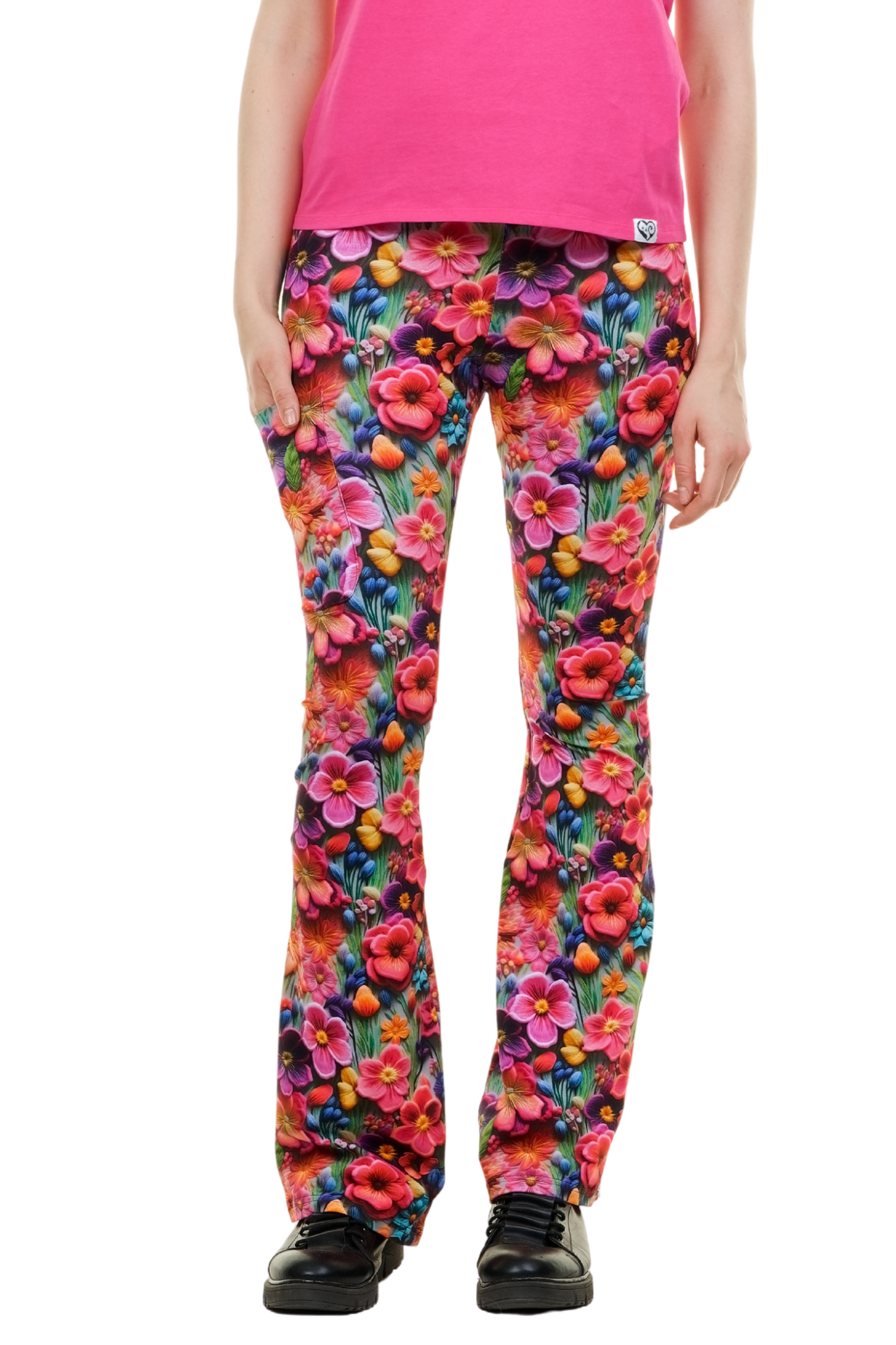 Flare Kick Leggings Blossom Wonderland