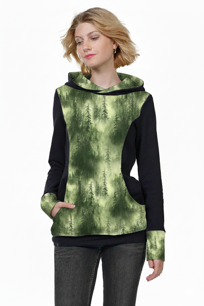 Hoodie Waldkäppchen Nebelwald