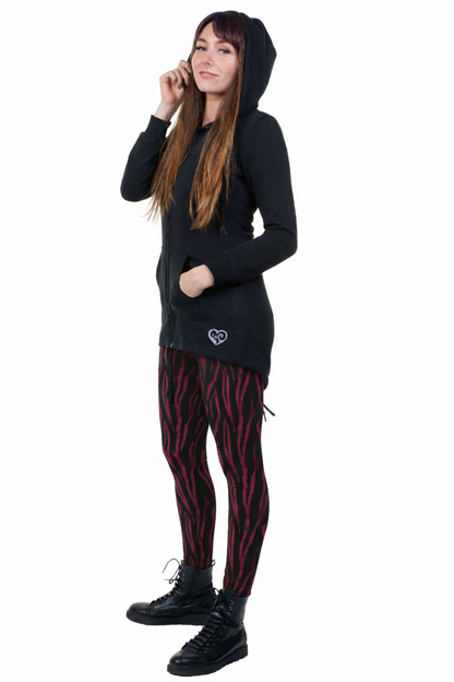 Winter Leggings Zebra pink