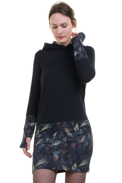 Hoodiekeid Winterzauber schwarz black diamond