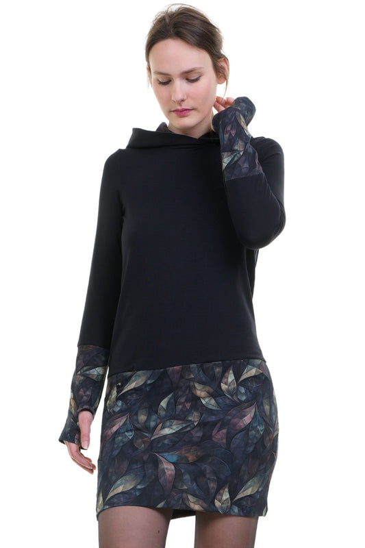 Hoodiekeid Winterzauber schwarz black diamond