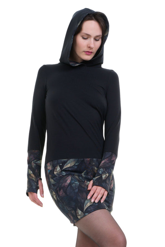 Hoodiekeid Winterzauber schwarz black diamond
