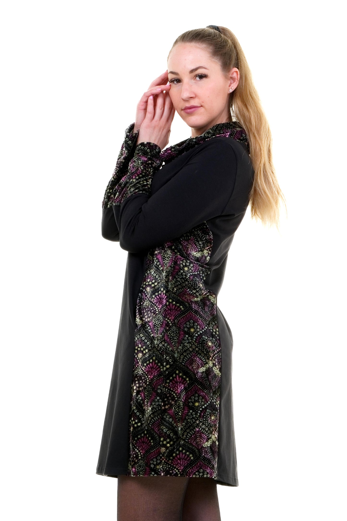 Autumn Queen Dress Black velvet dream
