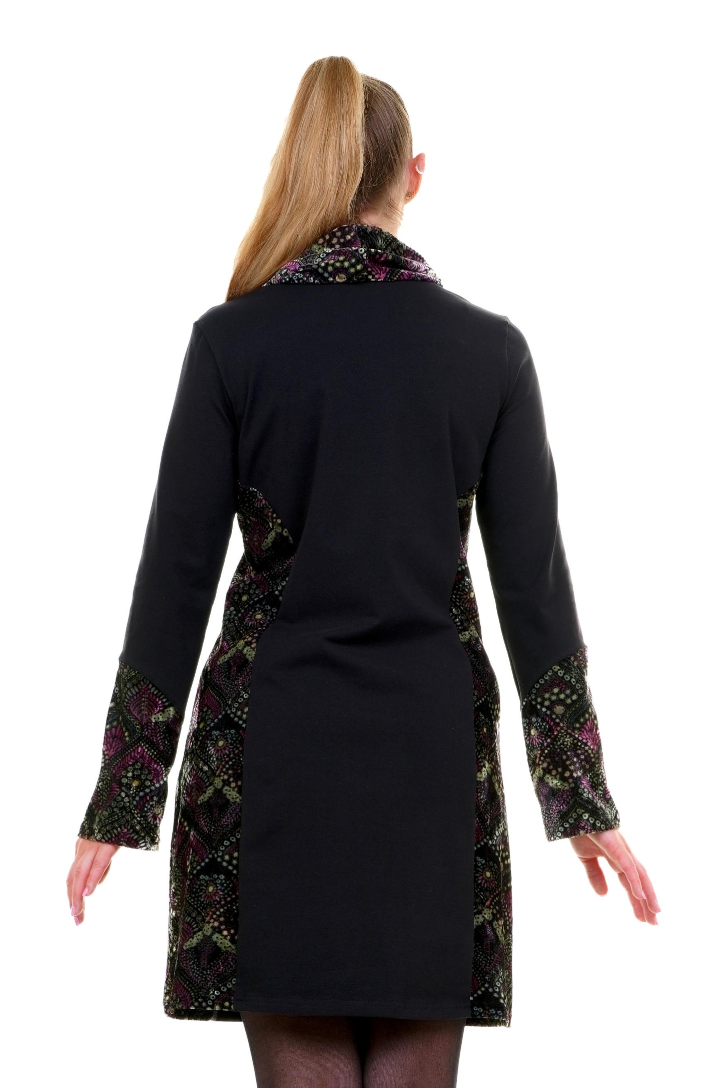 Autumn Queen Dress Black velvet dream
