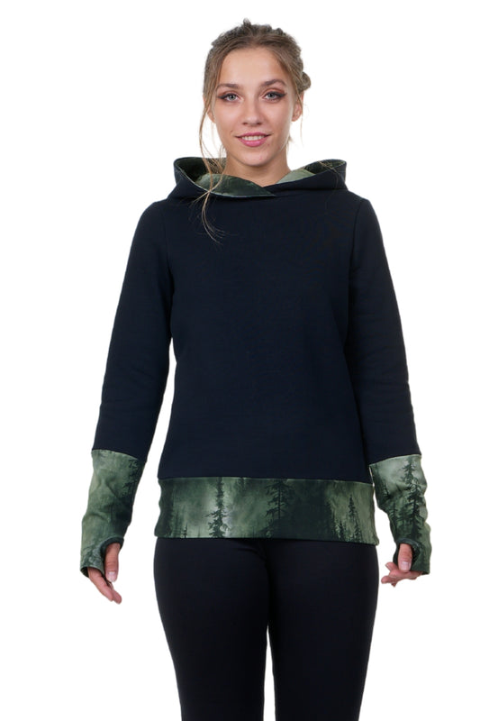 Sweat à capuche Waldkäppchen Forêt Magique