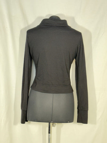 Schwarze Jacke – Second Hand Einzelstück, Größe M, Ansicht 2