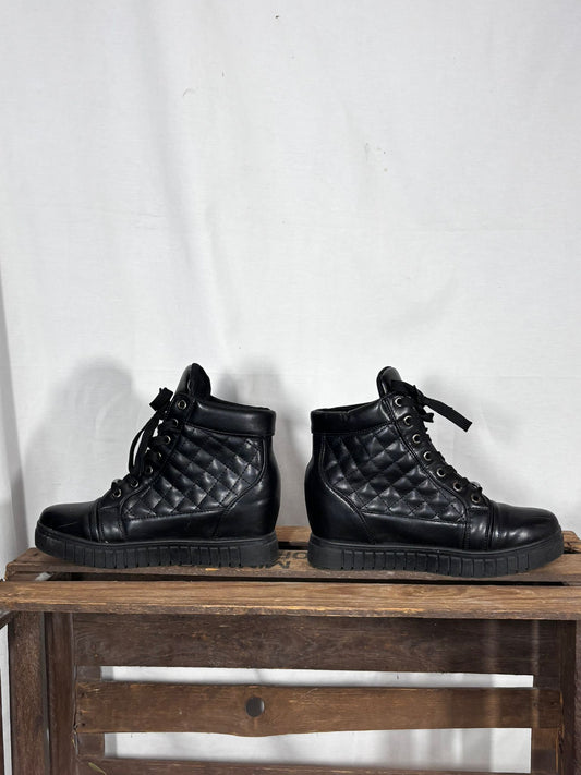 Schwarze Boots Größe: 40