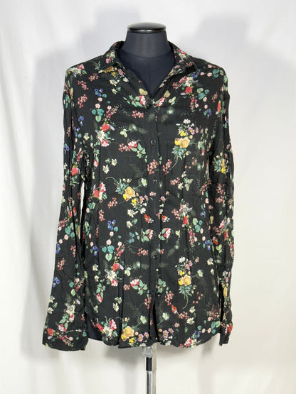 2. Hand Größe M Blümchen Bluse