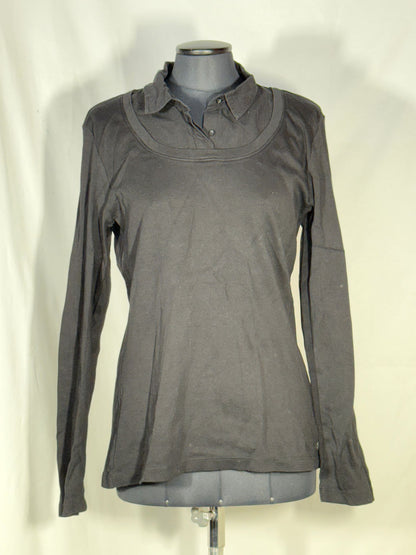 2. Hand Größe M Schwarze Bluse
