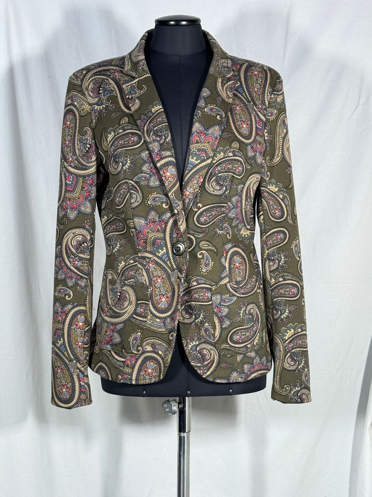 2. Hand Größe M Paisley Jacket Oliv