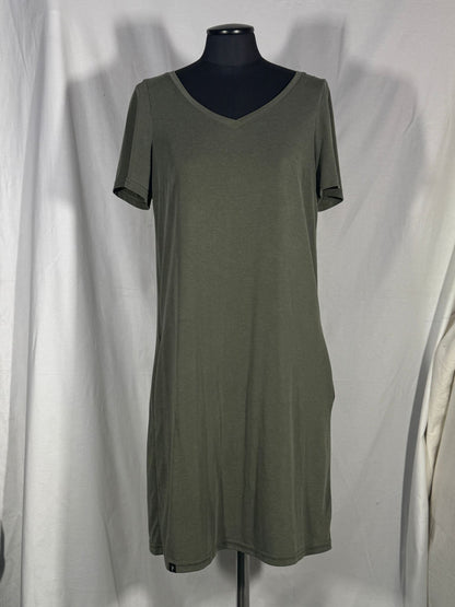 2. Hand Größe M olives T-shirt Kleid