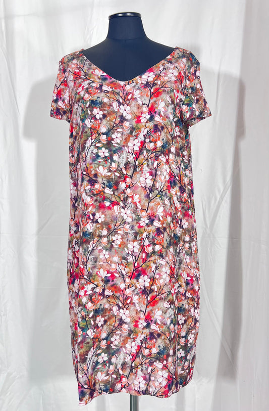 Robe à manches courtes taille M d'occasion rose à l'ambiance printanière