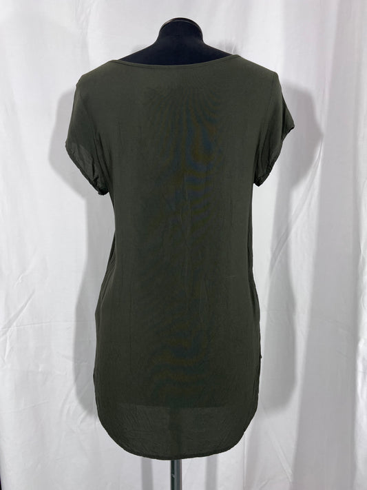Chemisier taille M d'occasion Vert Vert Foncé