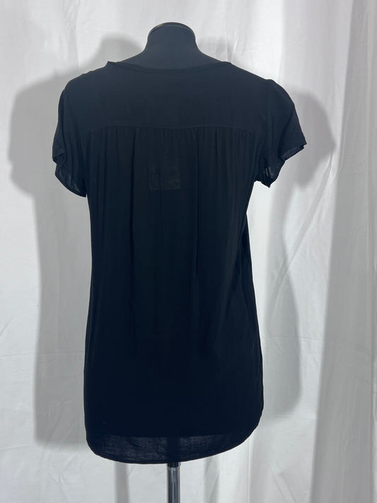 Chemisier noir boutonnable taille M 2ème main