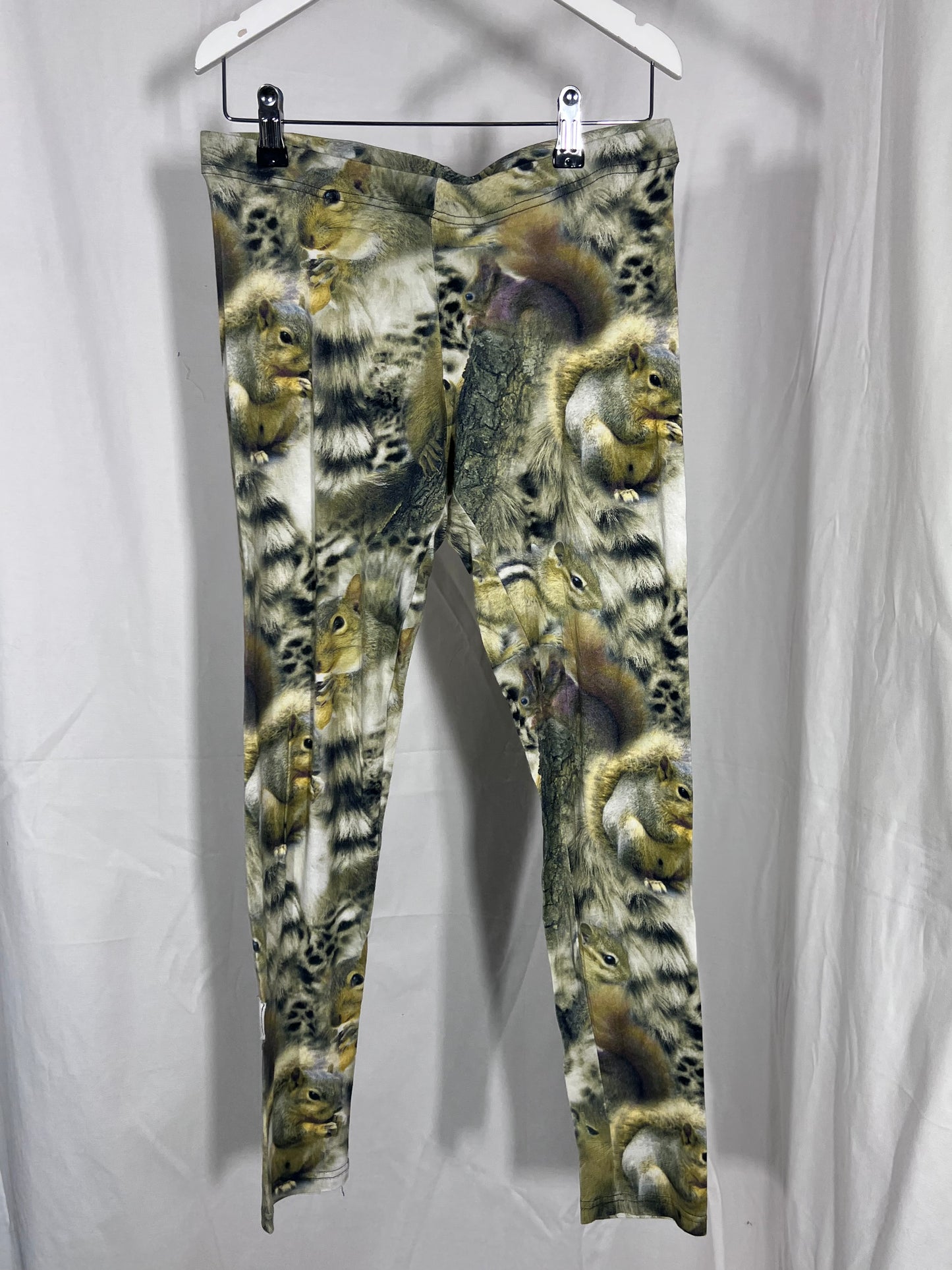 Leggings taille M d'occasion avec imprimé écureuil
