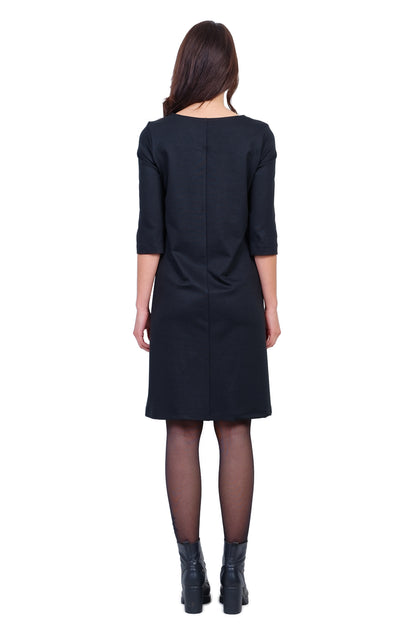 Robe Katrinchen magie feuille noire-