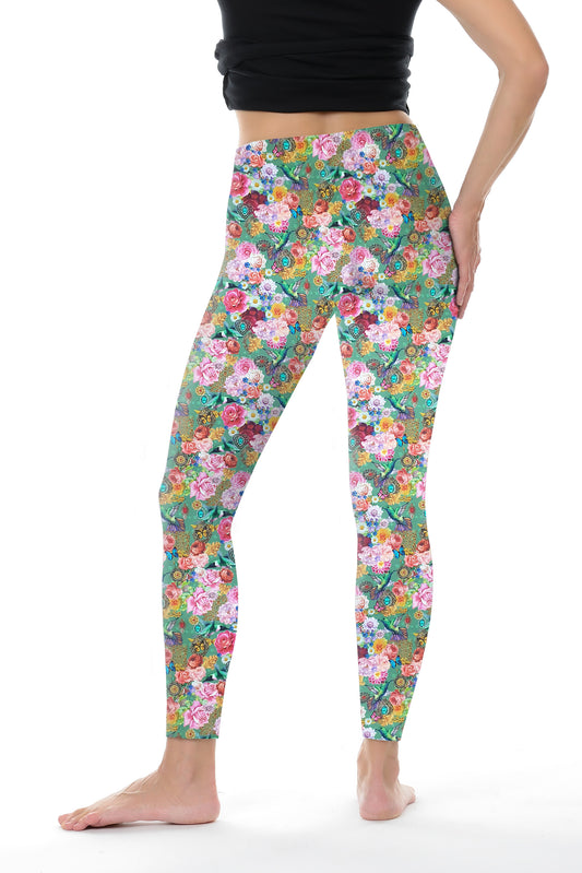 SALE  Größe XL Leggings Klunker Kolibri