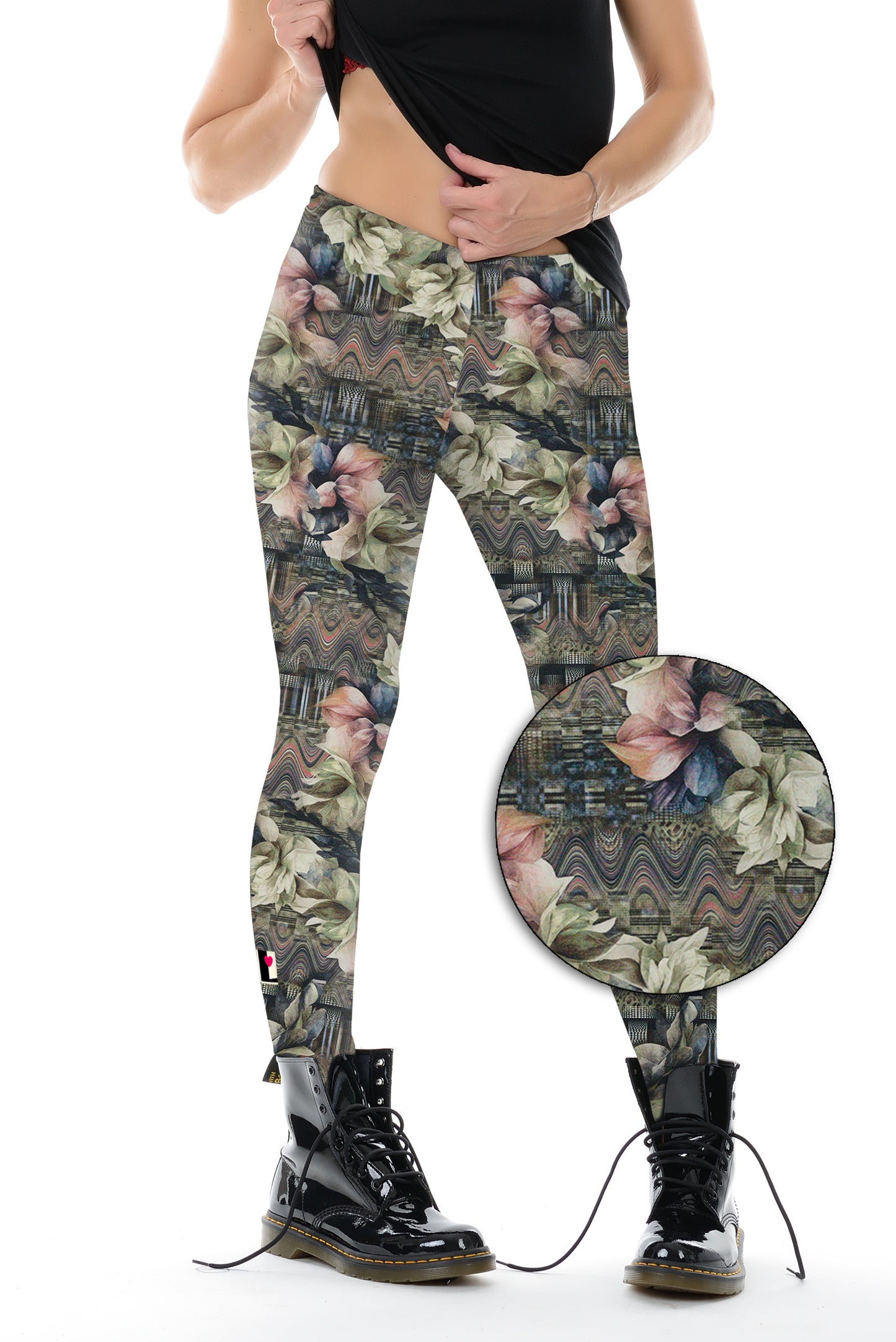 SOLDES Legging Happy Paon Taille S