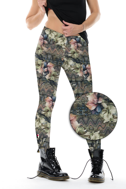 SALE Size S Leggings Happy Peacock