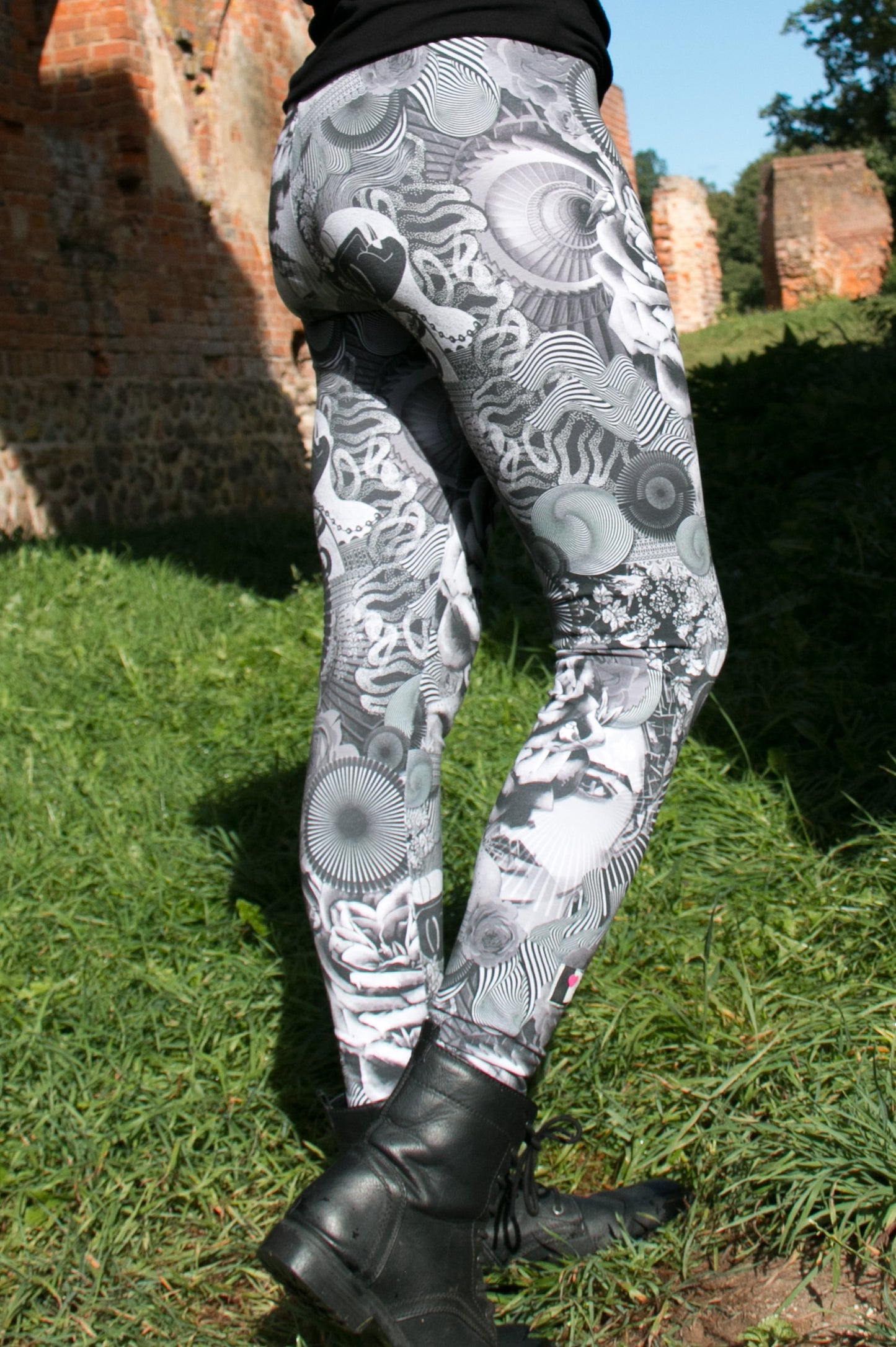 VENTE Taille XS 3Elfen Leggings Dragon