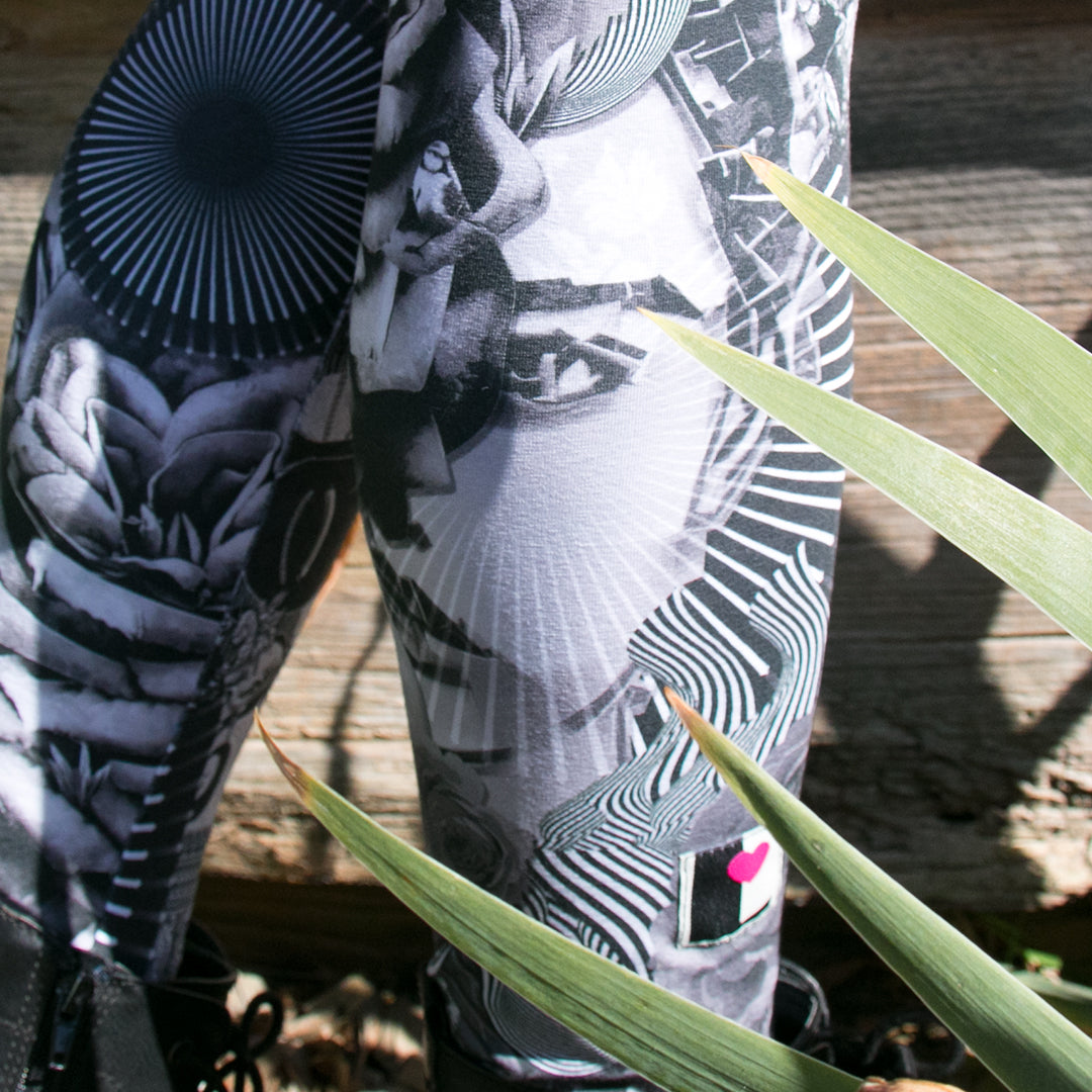VENTE Taille XS 3Elfen Leggings Dragon