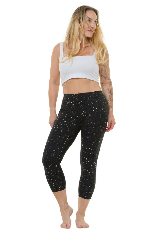 Capri Leggins Goldregen