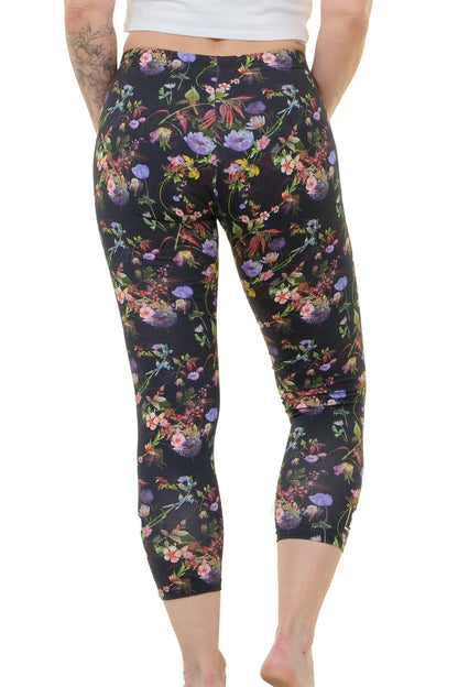 3/4 Leggings Lila Mohn
