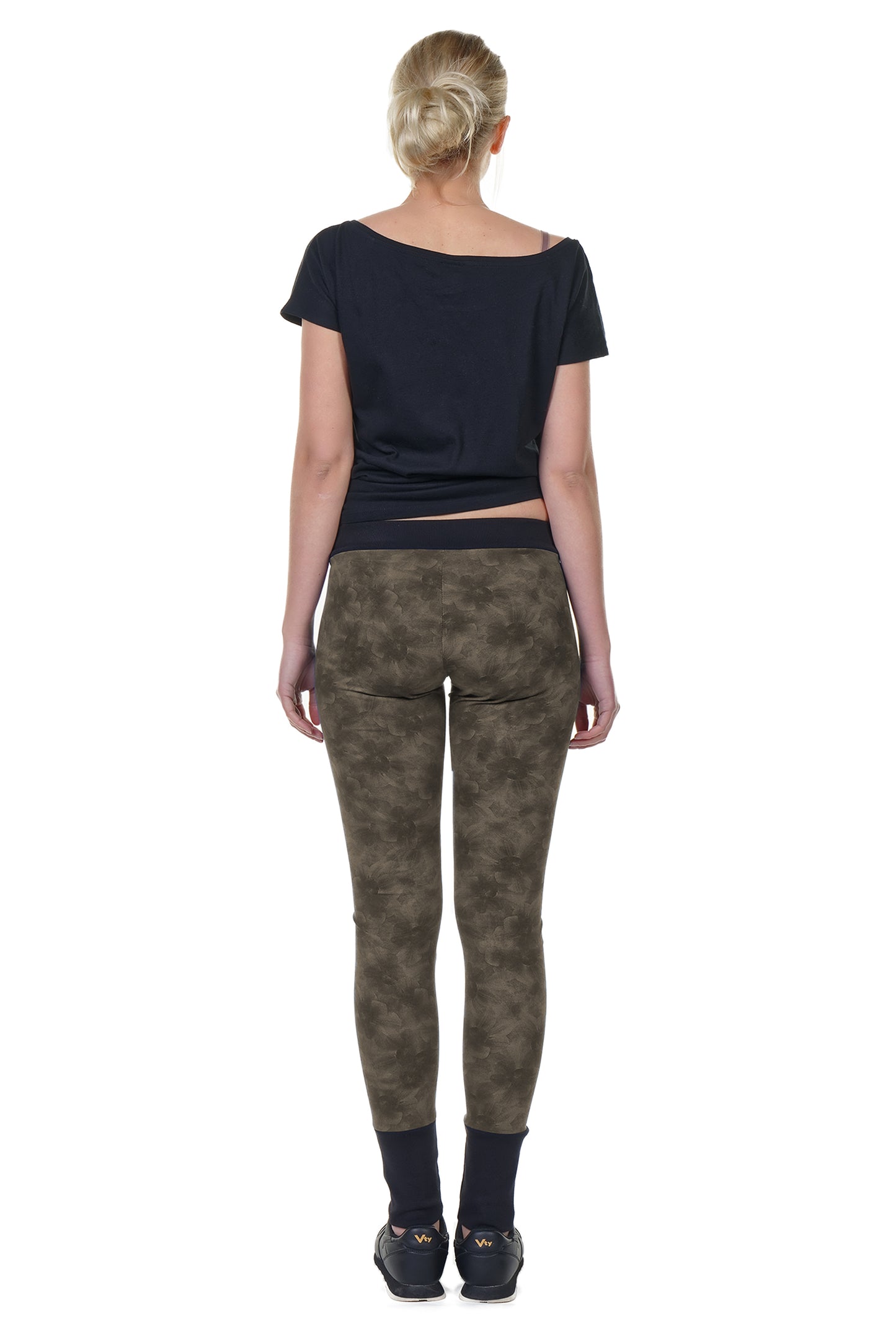 SALE  Größe L 3Elfen Leggings grunge oliv