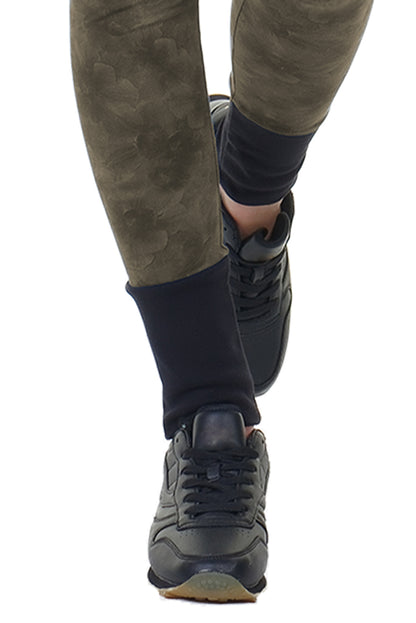 SALE  Größe L 3Elfen Leggings grunge oliv