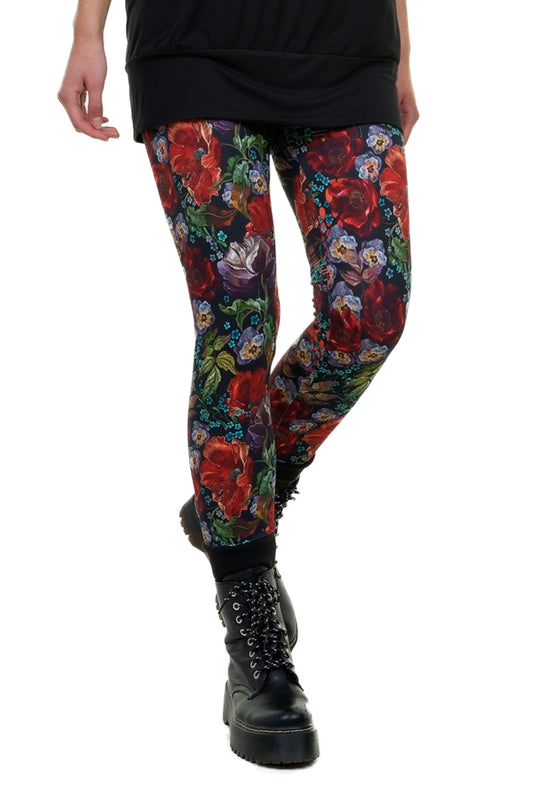 Leggings Cotton Vibrant Rose