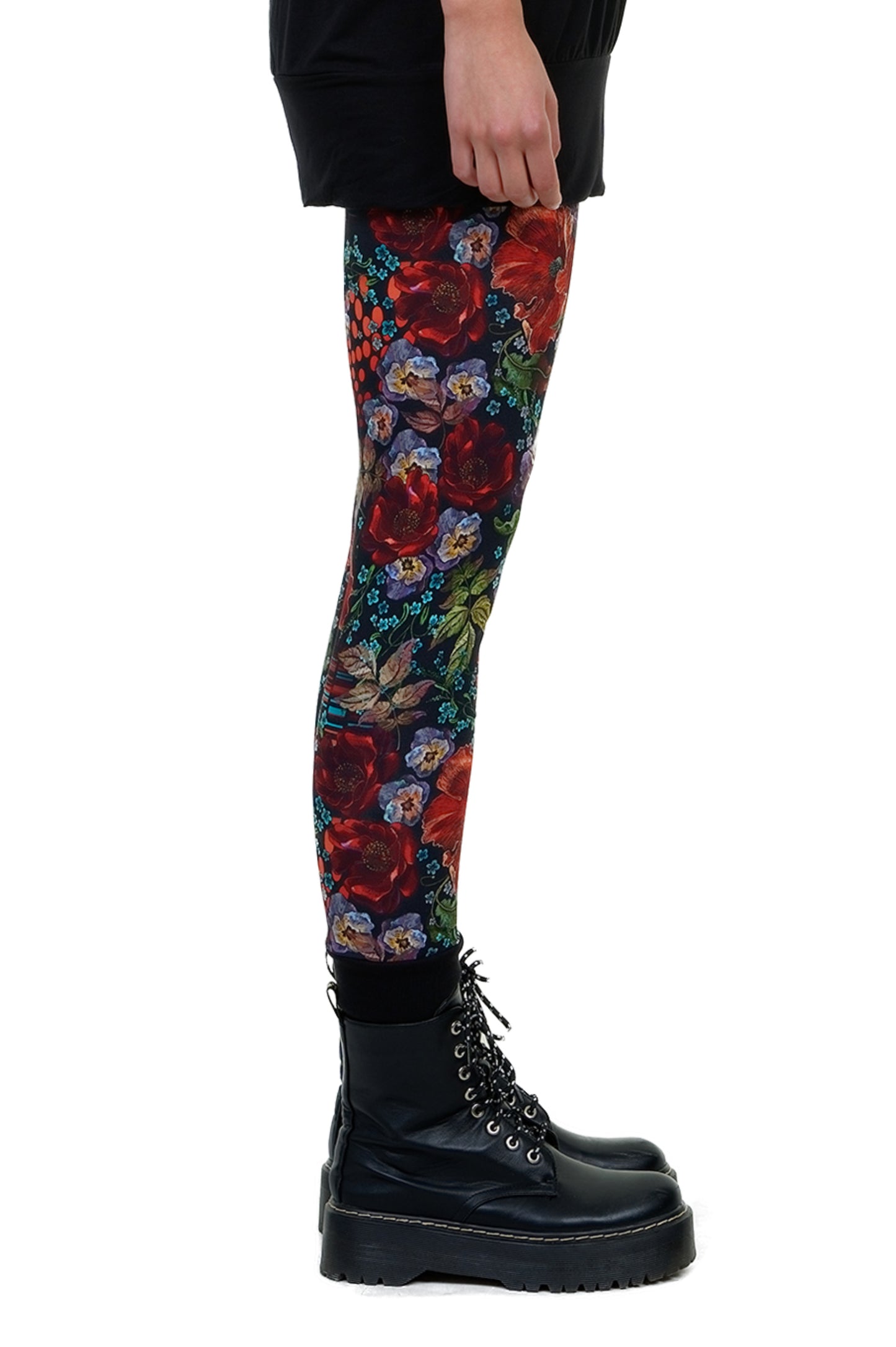 Leggings Baumwolle Vibrant Rose