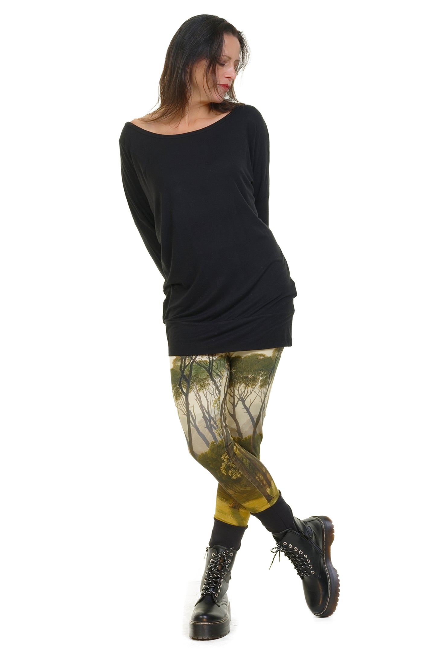 Leggings Viskose Wald