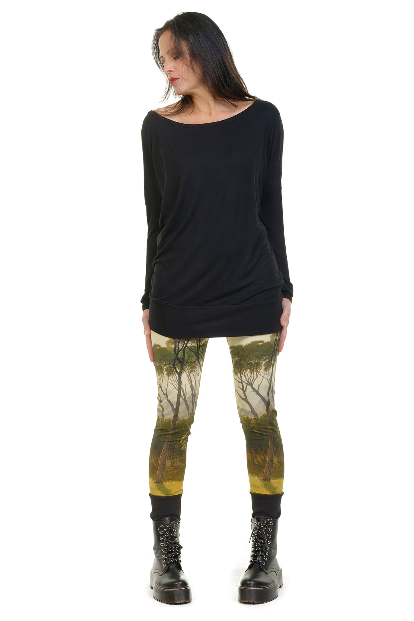 Leggings Viskose Wald