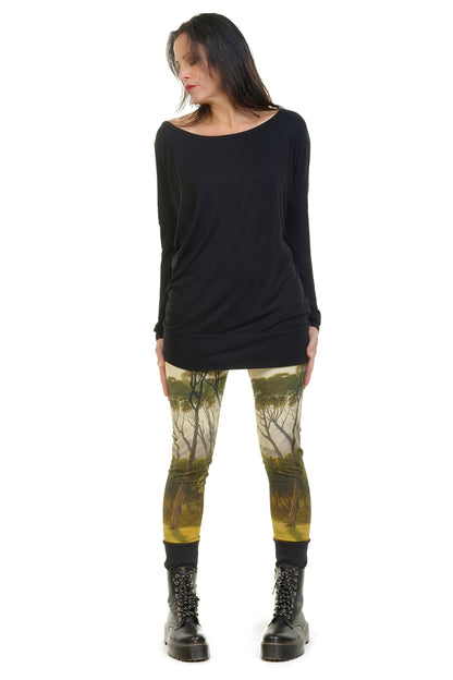 Leggings Viskose Wald