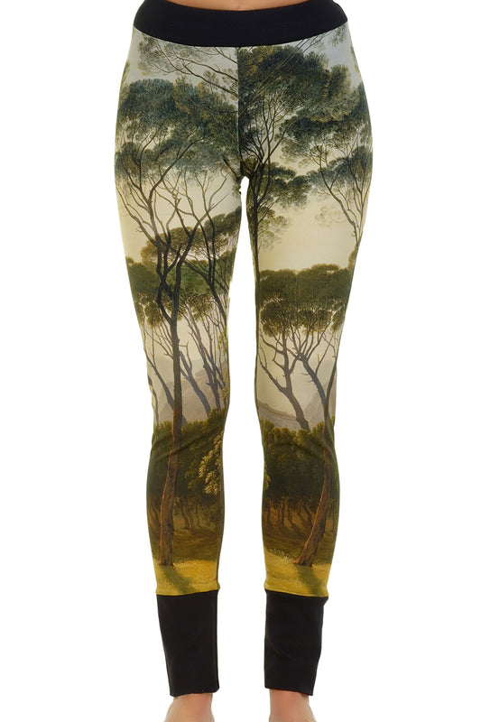 Leggings cotton ice flower