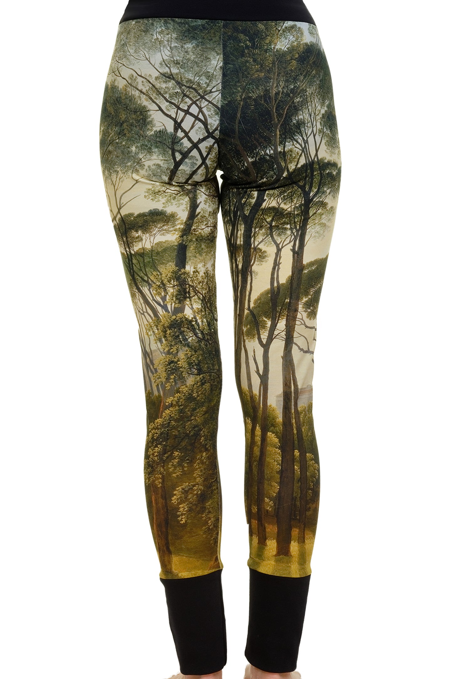 Leggings Baumwolle Wald