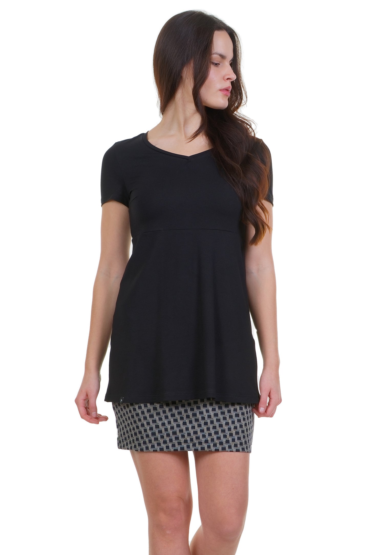 A long sleeve black