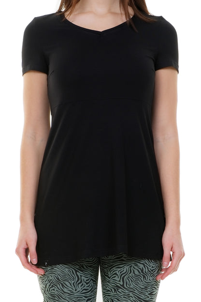 Lillie Shirt kurzarm schwarz