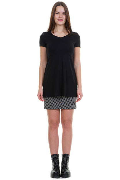 A long sleeve black