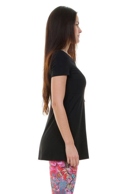 A long sleeve black