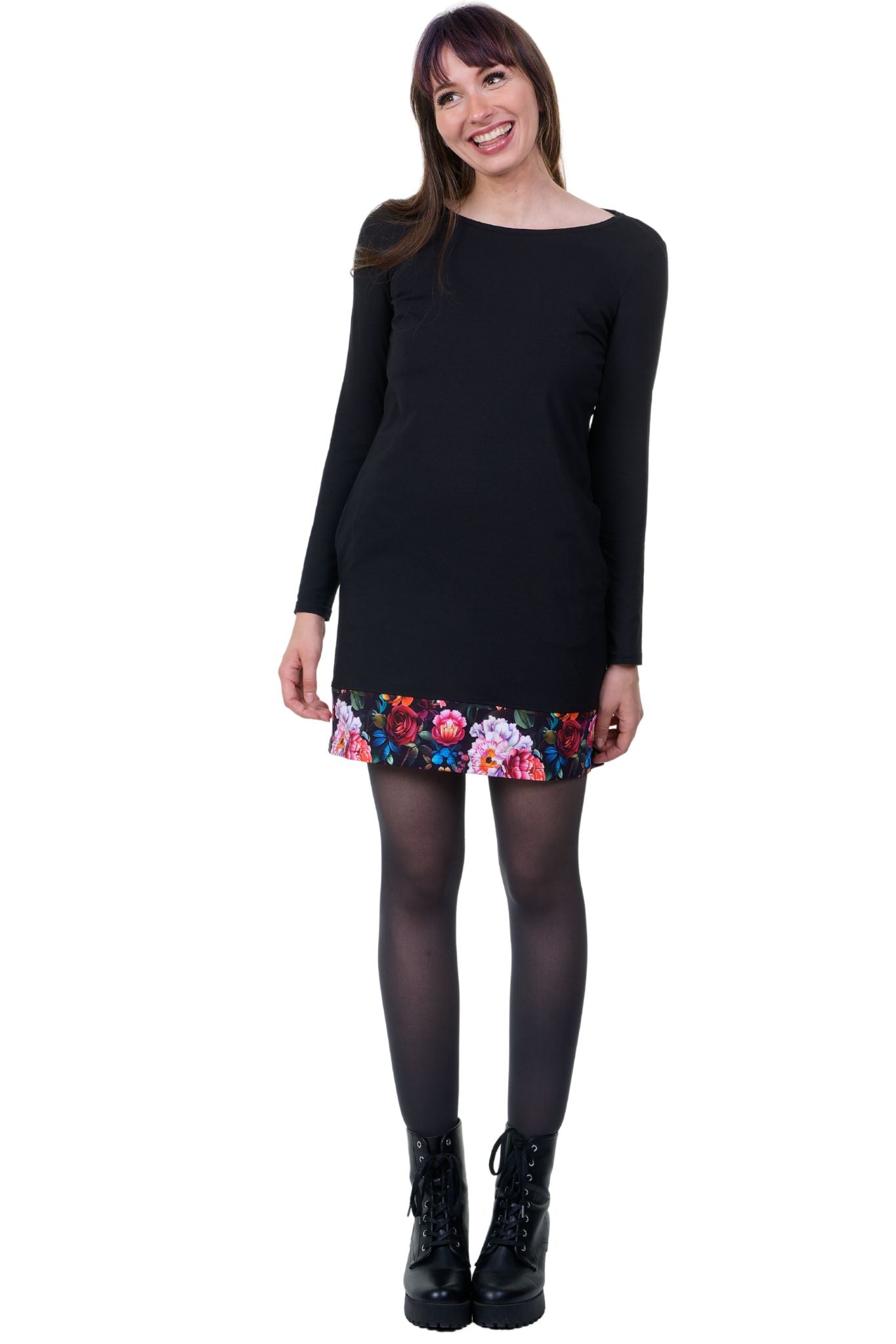 Miss Sixtie Kleid schwarz Nachtwiese