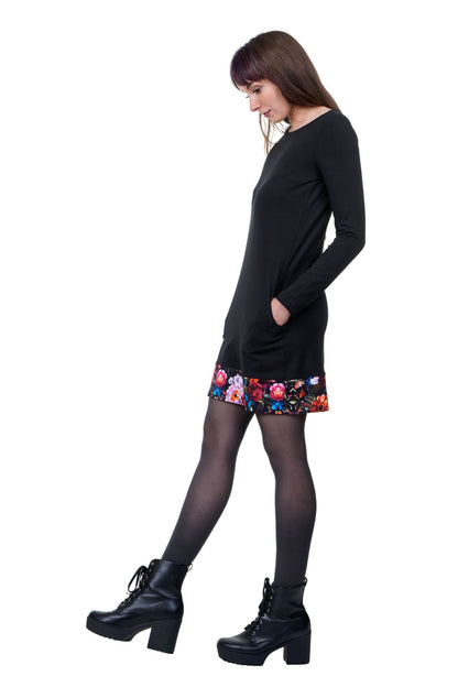 Miss Sixtie Kleid schwarz Nachtwiese