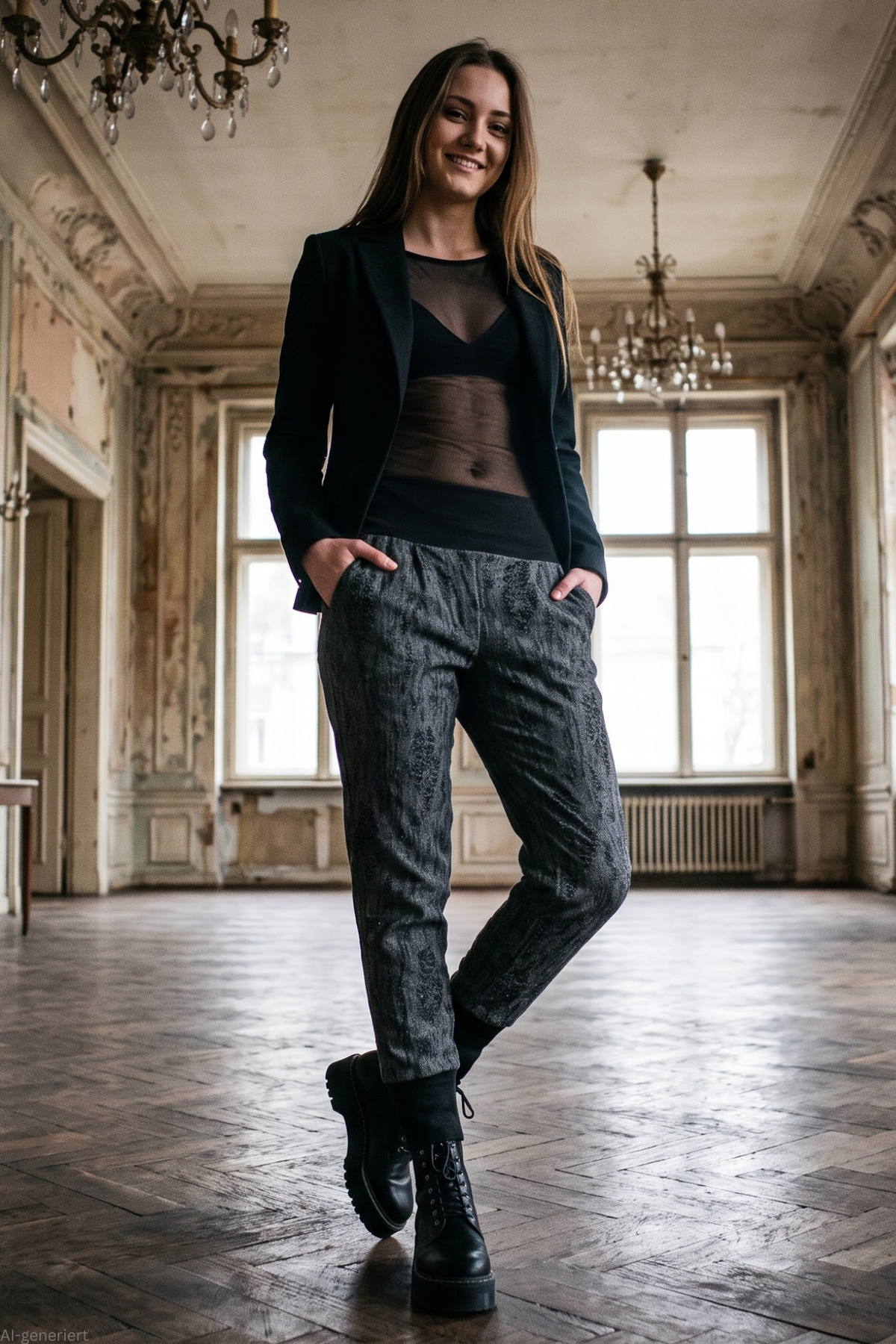Baggy Pants Glam Rebellion