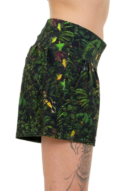 SOLDES Taille XL Pantalon Shorty Eté Jungle