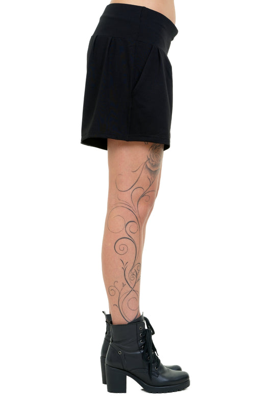 short summer trousers Summer Breeze black